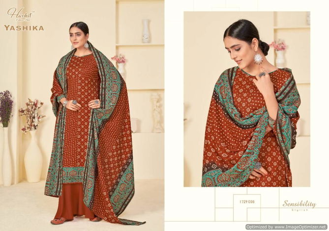 Harshit Yashika Winter Wear Designer Wool Pashmina Collection